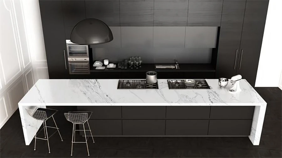 product-900-505 Iced White Quartz Kitchen